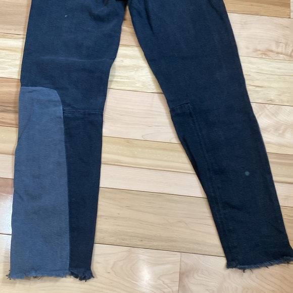 Sandro Paris Monochrome Patchwork Jeans - Picture 12 of 14